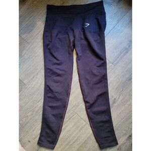 Gymshark GLUTE BOOST SEAMLESS LEGGINGS  Plum Color Size Large